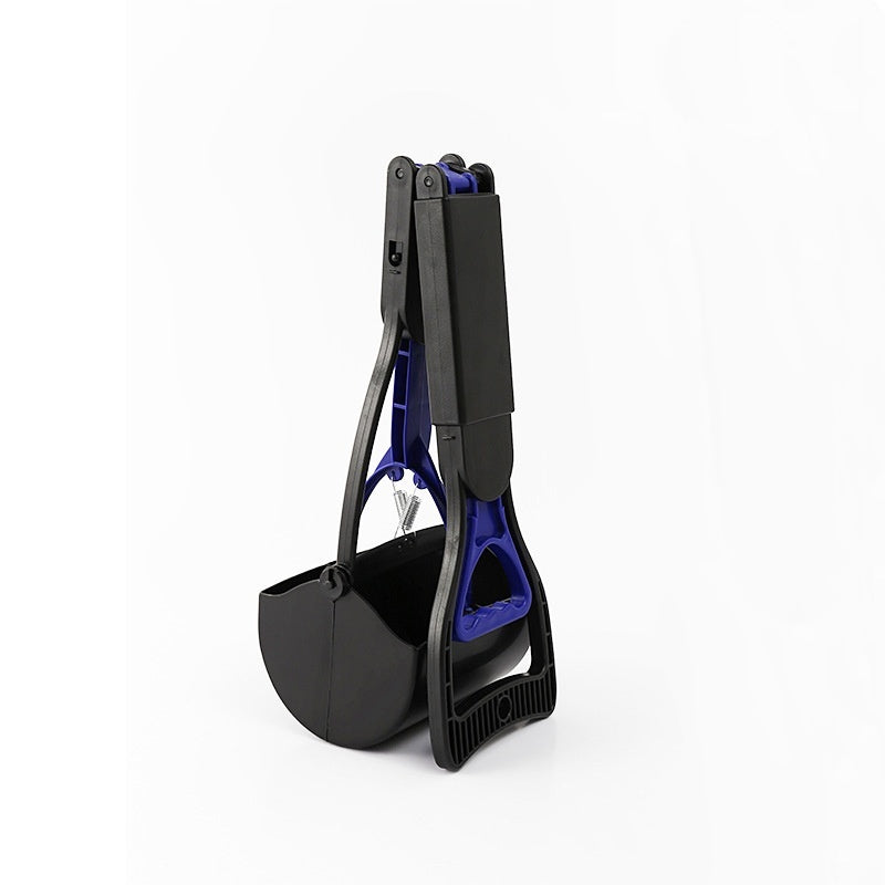 70cm-long Foldable Pet Waste Picker With A Handle For Picking Up Dog Poop